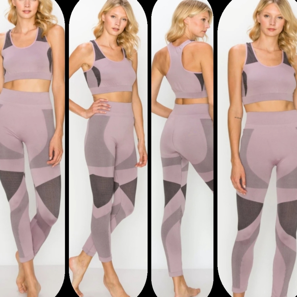 KNOCKOUT workout set,  stunning and seamless!!